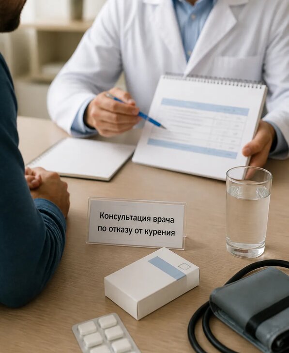 Консультация врача по отказу от курения для взрослых в Заволжье